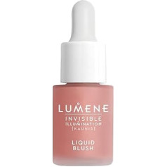 LUMENE Invisible Illumination Liquid Blush, Vegan Liquid Blush, Pink Blossom 15 ml