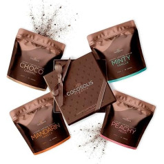COCOSOLIS SCRUB Coffee Body Scrub Set - Essential Oils - The Perfect Luxury Gift Set Women - 3 x Exfoliating Body and 1 x Exfoliating Face (280 g)