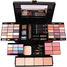 Advent Calendar 2024 Makeup Set, 39 Colours, Multifunctional Gift Set, Holiday Selection, Beauty Box with Eyeshadow Palette, Lipstick, Blush, Mascara, for Travelling and Gifting