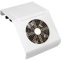 Nagelstaubsauger, 40W rosa oder weißer Nalsammler Nalsaugventilator Nalsaur Maschine mit 2 sammelbeuteln Salonwerkzeu, für Maniküresalon-Maschine