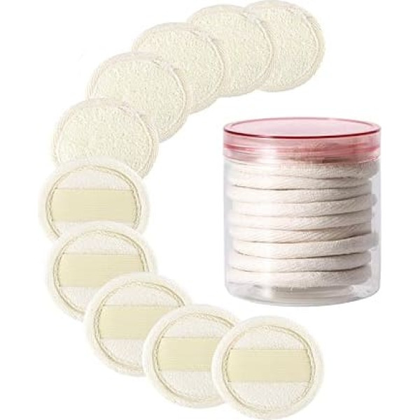 Loofah Sponges Set of 5 Packs Exfoliating Loofah Facial Cleansing 1 Pack Large Exfoliating Shower Bath Loofah Body Scrubber for Men and Women (100% Natural)