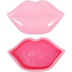 TOVINANNA Pack of 60 Lip Mask Moisturising Collagen Face Mask Moisturising Anti-Wrinkle Lip Treatment Mask Care Nursing Pad Women Pink Glycerine