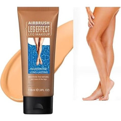 118 ml Golden Brown Body Bronzer for Legs, Arms, Back and Neck, Shimmering Body Lotion for Stage Weddings and Daily Use