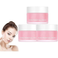 Jiornie Pore Primer Gel Cream with Gel-Based Face Primer Perfect Cover Pores, Hydrating Primer for Face Before Makeup, Cream Invisible Pore Face Primer (3 Pieces)