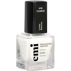 EMI Cuticle Remover with AHA Complex, Lactic Acid and Vitamin E, 9 ml