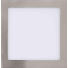 Eglo Recessed Light Cast Metal 18 W Matt Nickel