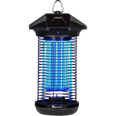 Buzzeap Electric Insect Killer for Indoor and Outdoor Use, Electric Fly Killer, Fly Trap, Electric Hanging Mosquito Trap, Moth Killer for Moth Flies, No Toxic Chemicals