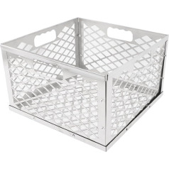 Stainless Steel Portable Charcoal Basket Fire Box Holder for BBQ Outdoor
