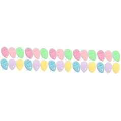 minkissy Pack of 30 Facial Cleansing Face Scrub Pads Lotus Colour Sponge Exfoliating Pad