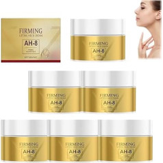 Straffende Lifting-Halscreme, Straffende Halscreme, Straffungs- und Lifting-Halscreme, Feuchtigkeitsspendende Körperlotion gegen feine Linien und Fältchen, Strafft die Haut, Magisches Körperöl (6PCS)