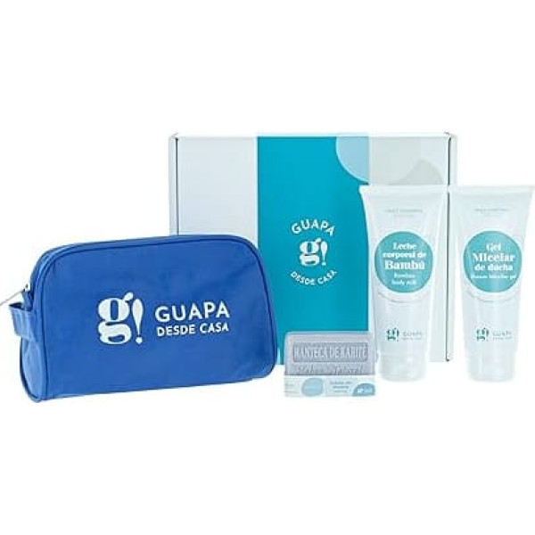 GUAPA DESDE CASA Body Care Routine Set for All Skin Types | Professional Cosmetics | Pack of 3 Products | Made in Spain