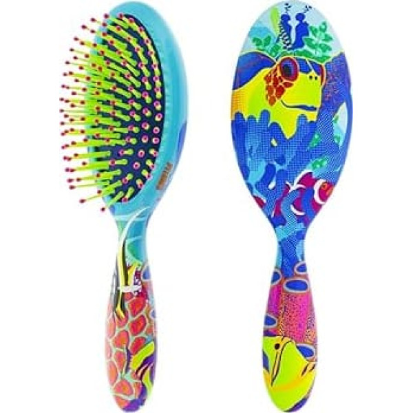Pylones - Small Hair Brush - Ladypop Small Fluocean