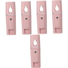 Beavorty Pack of 5 Moisturising Beauty Instrument, Facial Steamer, Mini Facial Steamer, Portable Facial Steamer, Mini Face Steamer, Mini Steamer for