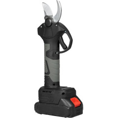 Electric Pruning Shears, 21V Portable Portable Wireless Electric Loppers with Carry Bag, 30mm Cutting Diameter (EU Plug & 1 Battery)