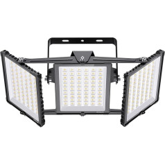 450 W 2025 Plus Upgraded Dusk to Dawn Sensor LED Outdoor Floodlight, Ultra Bright 45000LM 6000K Daylight White IP66 Waterproof, Stadium Lights, Floodlight Safety Lights for Yards