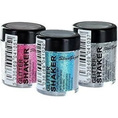 Stargazer Silver Pink & Blue Loose Glitter Shaker for Hair & Body