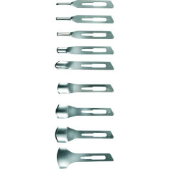 Kiepe Professional Manicure Pedicure Gouge Blade No. 12 Steel 20 Pieces