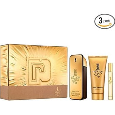 Paco Rabanne One Million Eau De Toilette Spray 100ml Set of 3
