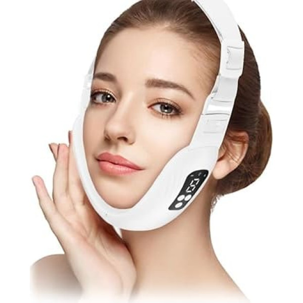 Electric V Face Massager, Electric V Face Shaping Massager, Beauty Knife, Face Lifting Machine, 3 Modes for Toning Devices, Antioxidation, Skin Repair