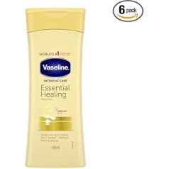 6 x Vaseline Intensive Care Body Lotion - Essential Healing - 400 ml