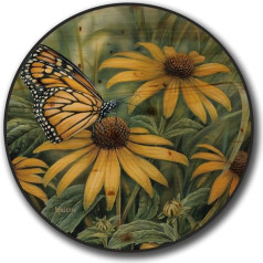 WGI-GALLERY Monarch Butterfly Lazy Susan 18
