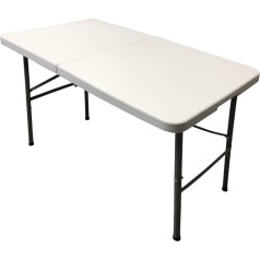 HOMELUX 710090 Folding Table Resin 122 x 61 x 74 cm