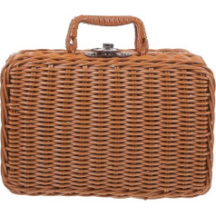 Rattan Suitcase Rattan Picnic Basket Storage Basket with Lid Woven Basket with Lid Hand Decoration Makeup Clothes