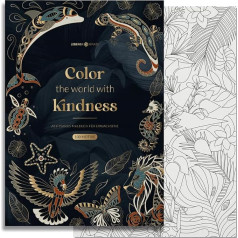 Lebenskompass® Colouring Book 100 Motifs for Adults Relaxation Mandalas for Adults and Teenagers - Mindfulness and Peace through Colouring Book - Colouring Book Thoughts and Self-Love