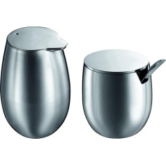 Bodum Columbia Set K1305-16 Sugar And Creamer Set, S/S