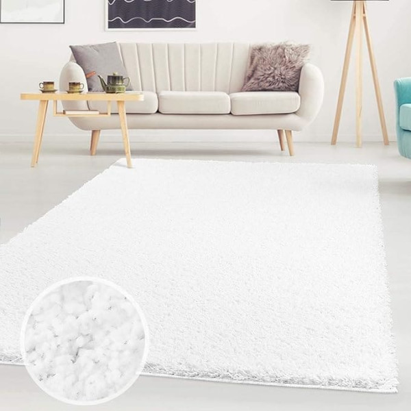 ayshaggy Shaggy Rugs, Fluffy Shaggy Rugs, Plain, Living, Room, Bedroom, Nursery, Dining Room, Rectangular, Round, Square