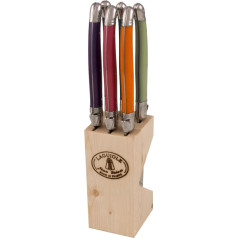 Laguiole London Cutlery Set with 6 Steak Knives
