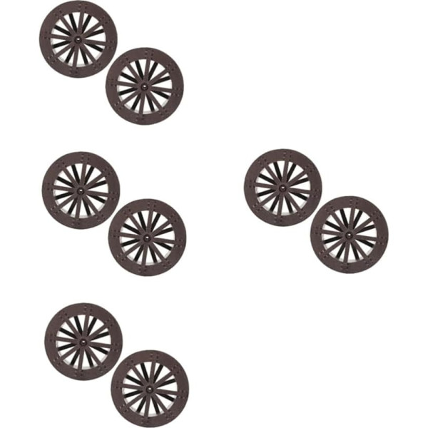 TOPBATHY Feng Shui Wheel Decoration for Aquarium Wheels Mini Fountain Wheel Simulation Wheel Accessories for Table Fountain Feng Shui Water Fountain Small Pond Water Wheel Decorative Wheel Water