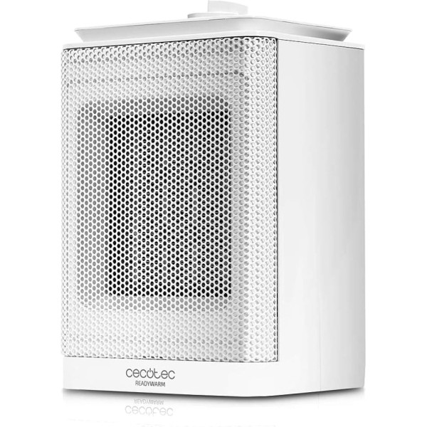 Cecotec Ceramic Heater Ready Warm 6000 Ceramic. 1500 W, 3 Modes, Adjustable Thermostat, Tilt Sensor, Overheating Protection (6150 Ceramic Rotate Style)