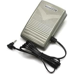 La Canilla ® - Foot Pedal with Power Cord for Singer Brilliance, Curvy, Babylock, Bernette, Juki and More REF 87532