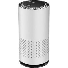 Car Air Purifier, Air Filter with LED Night Light, Portable Air Purifier for Bedroom, Home, Office, Desk, Small Mini Air Purifier for Travel, Filter Cleans Air
