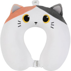 I-TOTAL® - Travel Pillow for Neck Support, Neck Support Pillow/Pillow, Funny Travel Pillow (Cats)