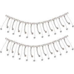 Strass-Fransenkette für Jeans -Kostüm-Accessoire modische Verzierung