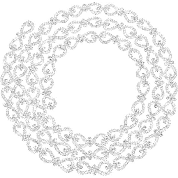 Applikationen Verzierungen Fransenbesatz DIY -Strassgürtel empfindliche Strasskette handgefertigte Strasskette Handwerksversorgung Applikationen Hochzeitsdekoration