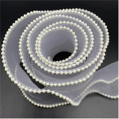 Silk Organza Ribbon for Handmade Bows Lace Ribbons DIY Sewing Lace Fabric Decoration