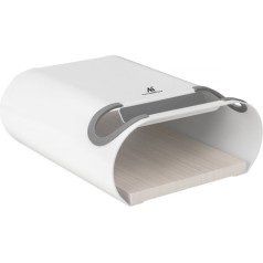 Sienas velonovietne ar plauktu max 25kg mc-466 balta