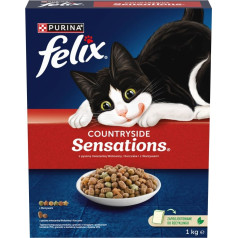 Purina felix countryside sensations liellopu gaļa 1kg