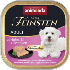 Animonda vom feinsten classic vistas, olu un šķiņķa barība - mitrā barība suņiem - 150g