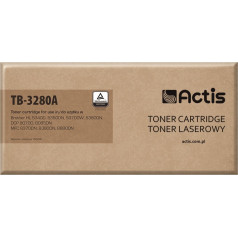 Partydeco Actis tb-3280a toneris (aizstājējs brother tn-3280; standarta; 8000 lappušu; melns)