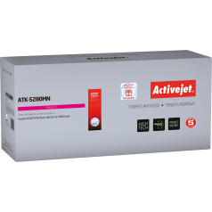 Effiki Activejet atk-5280mn toneris (rezerves kyocera tk-5280m; augstākais; 11000 lappušu; sarkans)