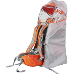 iuscacey Outdoor-Kindertrage-Rucksack, Baby-Wandertrage mit Sonnen- und Regenschutz, Faltbare Rucksacktrage für Kleinkinder von 6 Monaten bis 5 Jahren