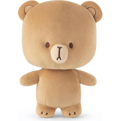 Milkmochabear, Official Mocha Plush Toy, 20 cm, Original Good, Adorable Cute Stuffed Toy, Soft Gift for Friends, Couples, Holidays, Birthdays, Cuddly, Men, Women, Adults