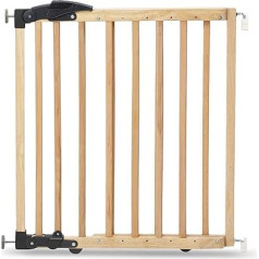 Geuther Eco 2714 Pivoting Safety Gate Suitable for: 68 cm - 102 cm Door Gate No Drilling Safety Lock Barrier-Free Baby Gate Can Be Opened in 2 Directions