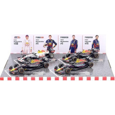 Red Bull Racing Set 4 Models Car Formula 1 F1 2021-2023 – Verstappen – Scale 1:43 12 cm – Bburago 38092V