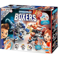 BUKI France Hydraulic Boxers, Multicoloured, S - Boxing Game, 8+ Years, 327 Pieces