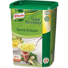 Knorr Salad Coronation Bacon Herb Dressing (Dry Mix for Salad Dressing with Selected Herbs, Spices and Bacon) Pack of 1 (1 x 1 kg)